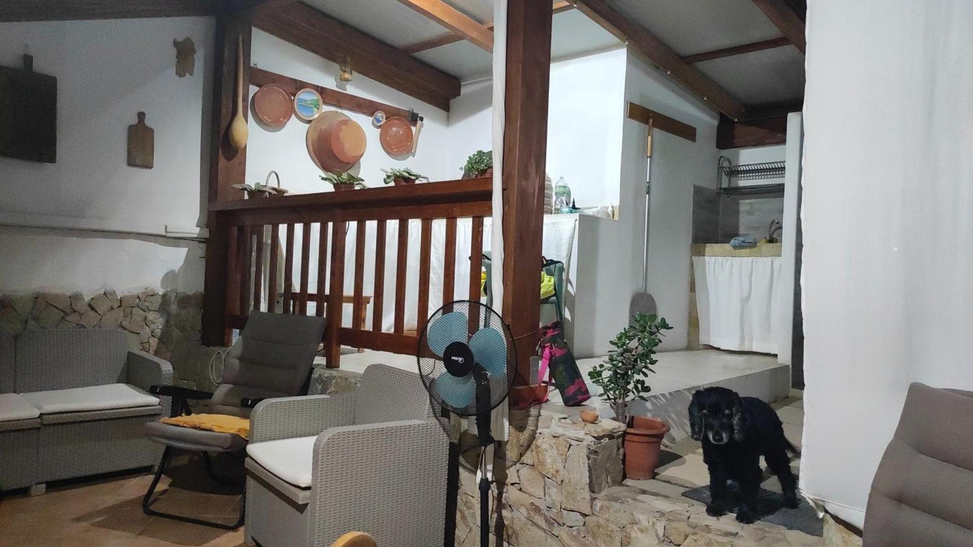 Casa del Pino Porto Pino Exterior foto
